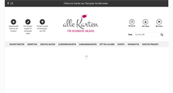 Desktop Screenshot of alle-karten.de